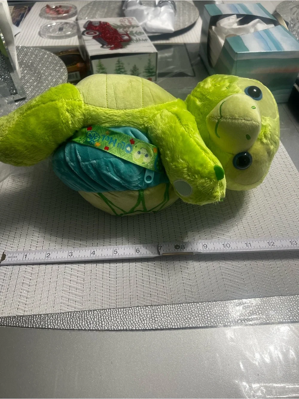 Disney Parks Aulani ‘Olu Mel Plush Backpack Turtle Duffy & Friends Rare NWOT